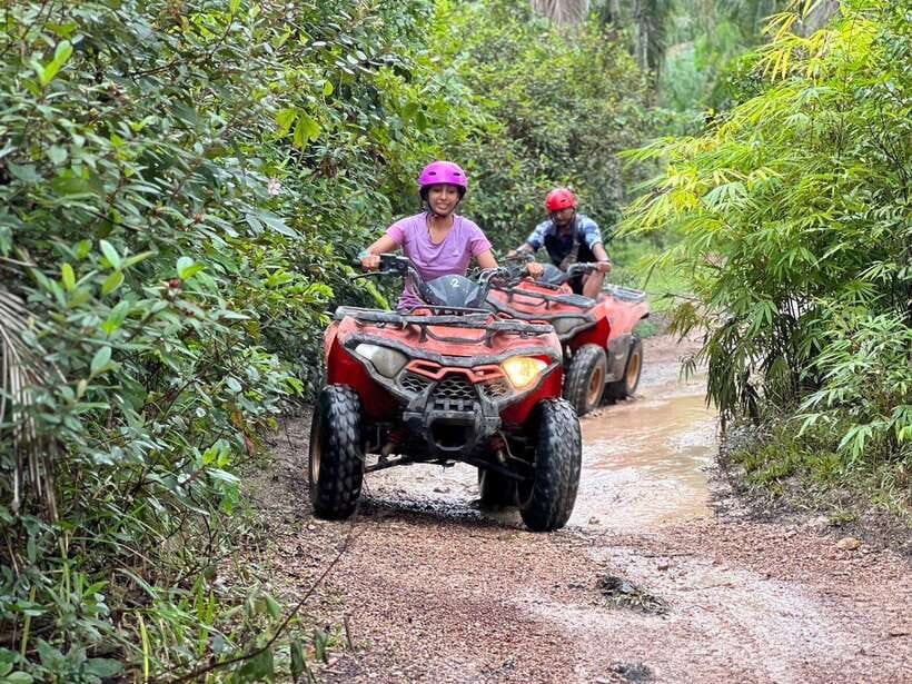 Ao Nang: Krabi kayaking and and ATV Extreme - What the lagoon stop is really like
