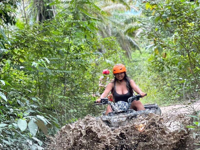 Ao Nang: Krabi kayaking and and ATV Extreme - From Ao Nang to Nong Thale by tuk-tuk
