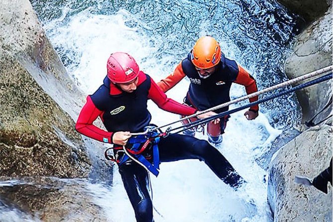 Aquatic canyoning near Benidorm. Estret de les Penyes Bollulla - What the $66.09 price buys you