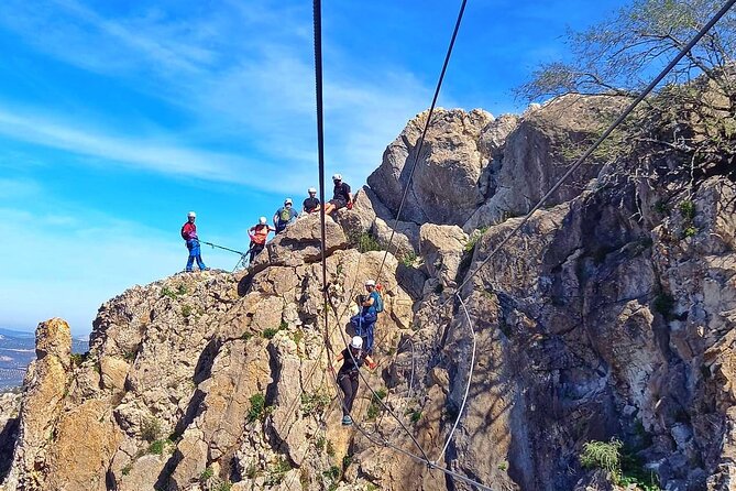 Archidona Via Ferrata Private Climbing Experience - Getting comfortable with the via ferrata
