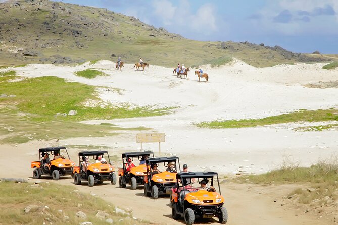 Aruba UTV Tour with Natural Cave Pool and Cliff Jumping - Bushiribana Ruins bring Aruba’s gold story to life