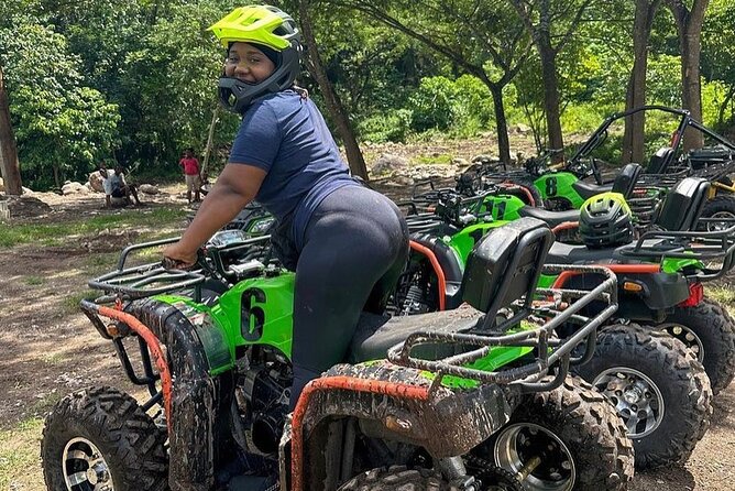 ATV Adventure at River Ryder Adventure Park Kingston Jamaica - The ride through Temple Hall