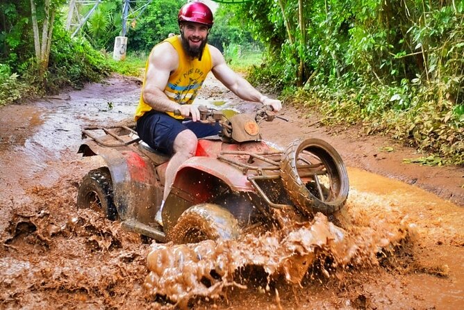 ATV, Ziplines and Mayan Cenote Extreme Experience - Ziplines add height and a quick rush