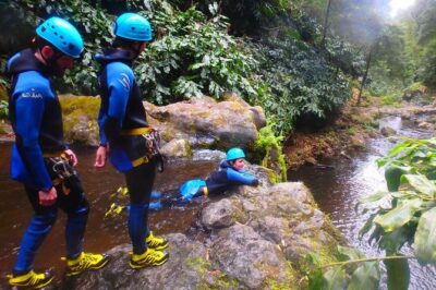 Azores Canyoning Adventure in São Miguel – Half-day