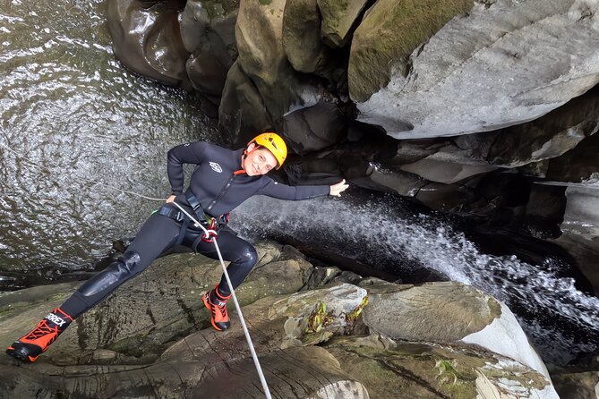 Azores: Salto do Cabrito Canyoning Adventure - Getting suited up and learning the ropes