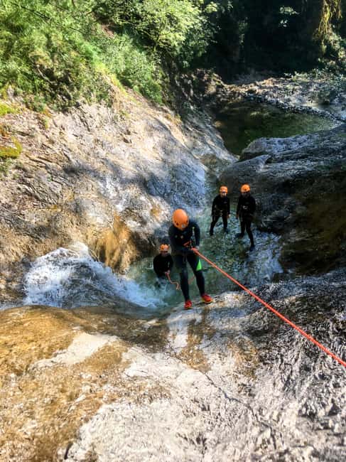 Bad Ischl: Canyoning Adventure for Beginners EXTENDED - The second canyon raises the stakes
