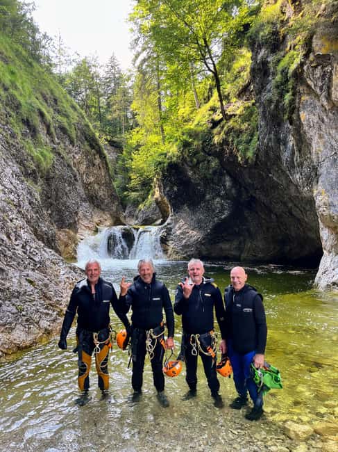 Bad Ischl: Canyoning Adventure for Beginners EXTENDED - A guide who puts safety first