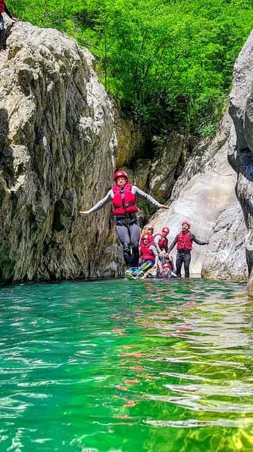 Bagni di Lucca: Canyoning Crazy - The Lima River turns into your trail
