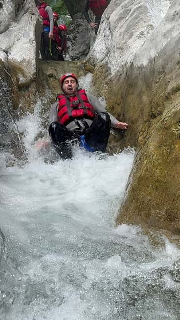 Bagni di Lucca: Canyoning Crazy - A guide-led outing with practical support