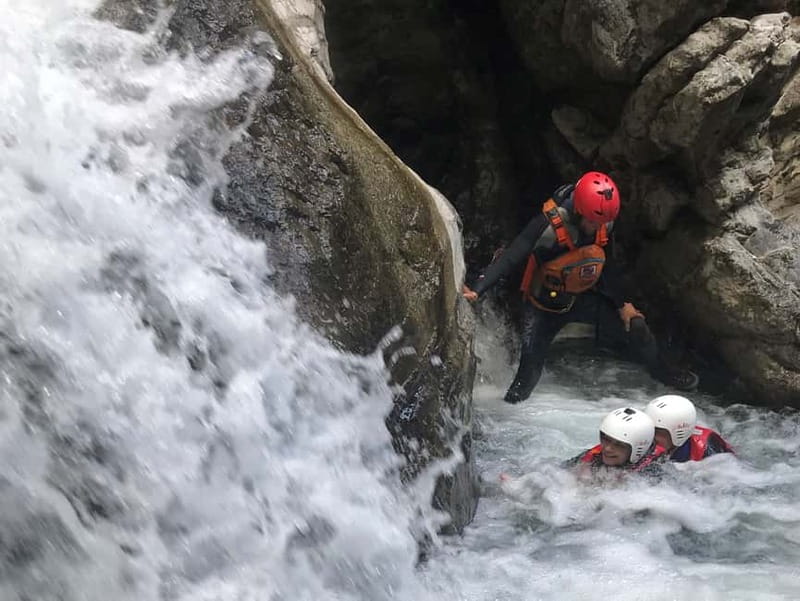Bagni di Lucca: Canyoning in the Cocciglia's Gorge - Getting ready for cold water and wet rock