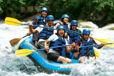 Bali 10 Kilometers Extreme Ayung River Rafting with Lunch