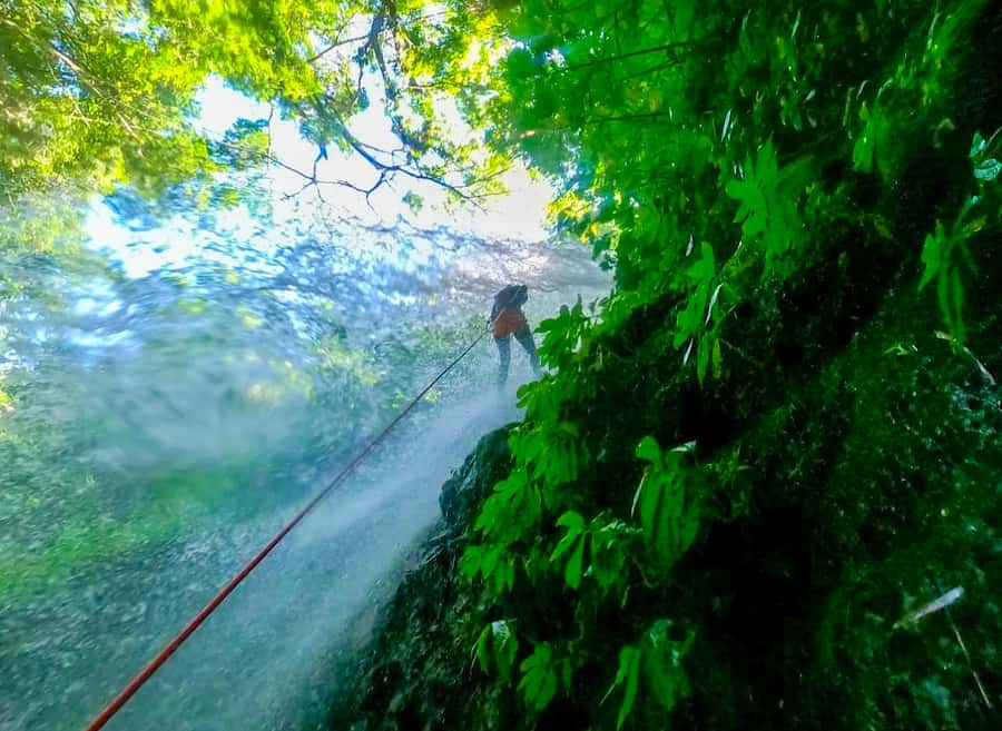 Bali: Canyoning Adventure at Aling Waterfall - What the $131 price buys you