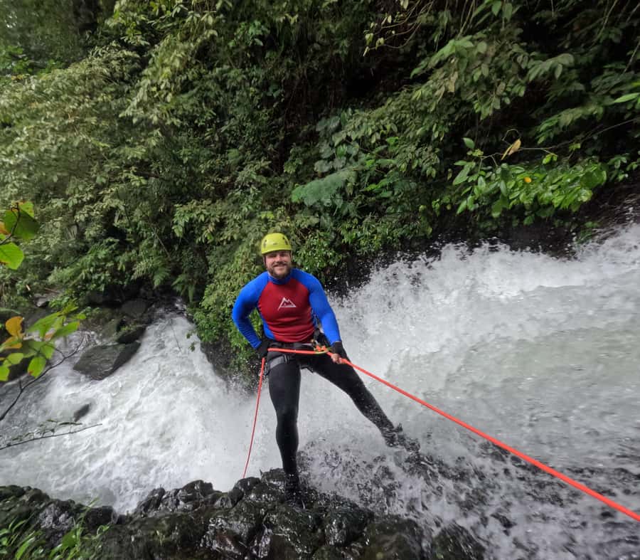 Bali: Canyoning Adventure in Sambangan Canyon - Lunch, showers, and your GoPro files