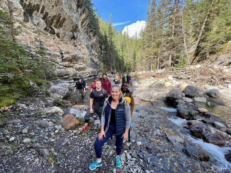 Banff: Beginner Canyoning Half-Day Tour - The meeting point near Canmore and Banff