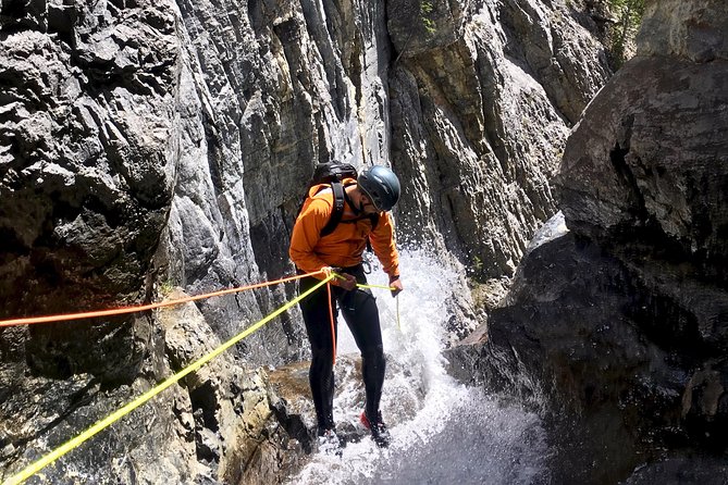 Banff Canyoning - Ghost Canyon (Intermediate Level) - Key points at a glance