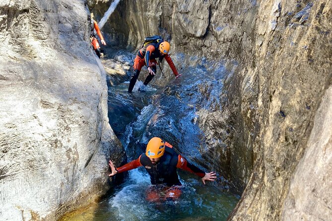 Banff Canyoning - Ghost Canyon (Intermediate Level) - Ghost Reservoir and the eastern Rockies