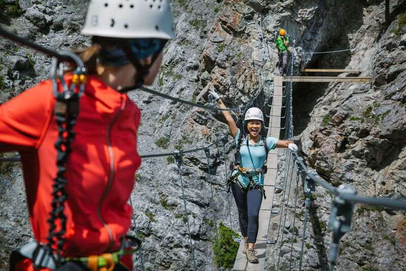 Banff: Mount Norquay 2.5 or 4-Hour Guided Via Ferrata Climb - Key points at a glance