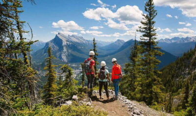 Mount Norquay 2.5 or 4-Hour Guided Via Ferrata Climb