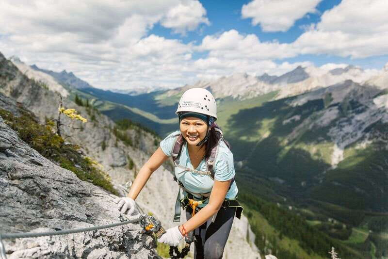 Banff: Mount Norquay 2.5 or 4-Hour Guided Via Ferrata Climb - Ridgewalker Route: more cliffs and the summit ridge
