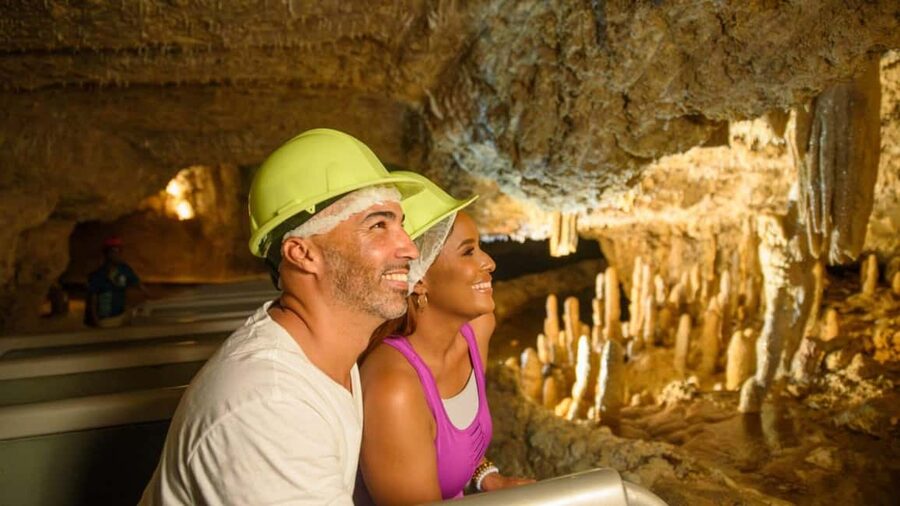 Barbados: Harrison's Cave Adventure Park Pass - Going underground on the Harrison’s Cave tram tour