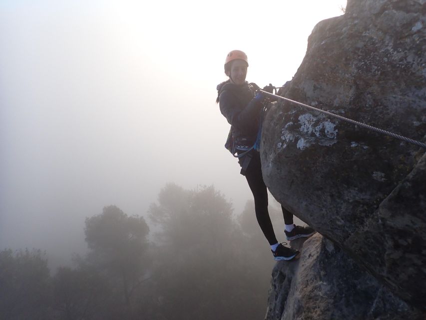 Barcelona: Via Ferrata Baumes Corcades in Centelles - The Morning Plan From 8:30 to 13:30