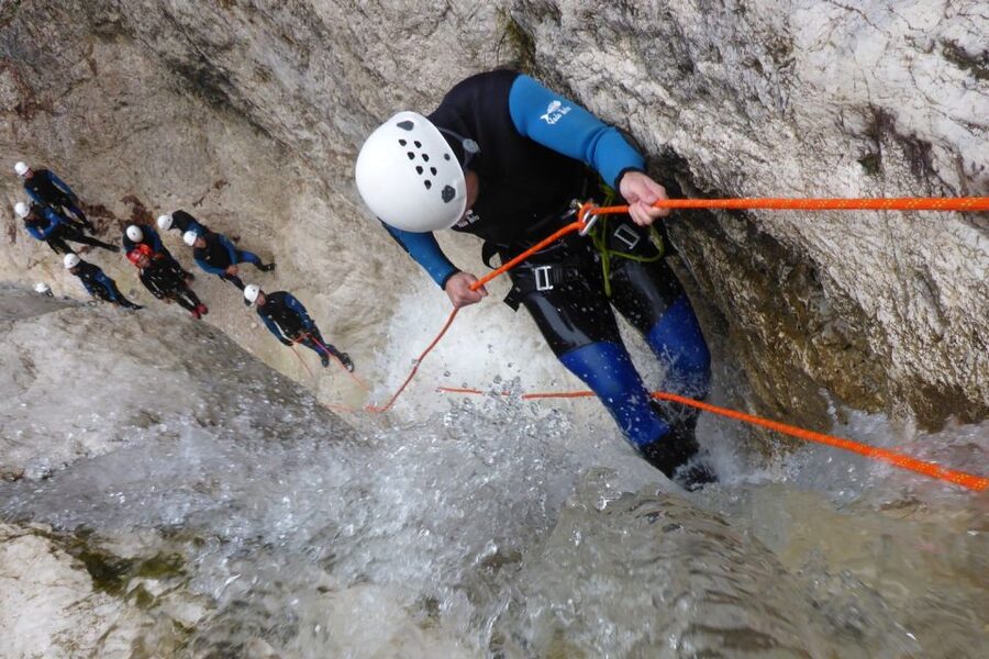 Bavaria: Beginner Canyoning Tour - Getting suited up in neoprene