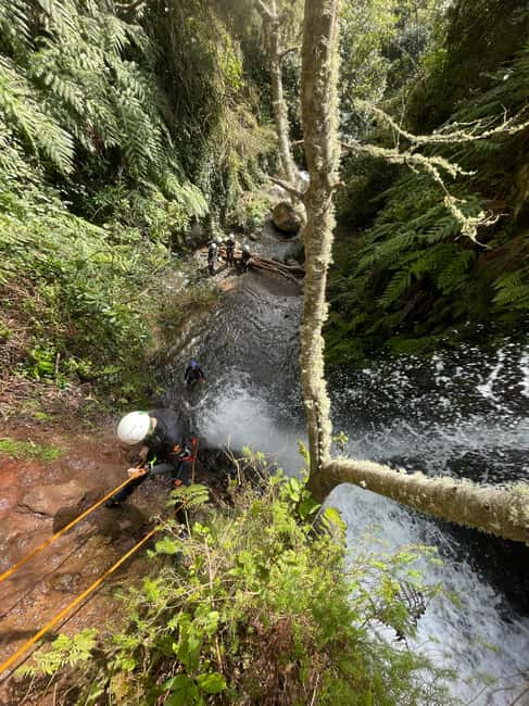 Beginner Canyoning Madeira - Pools, short swims, and natural rock slides
