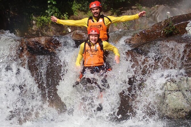 Behana Canyoning Tour by Cairns Waterfalls - From Cairns pickup to the first safety briefing