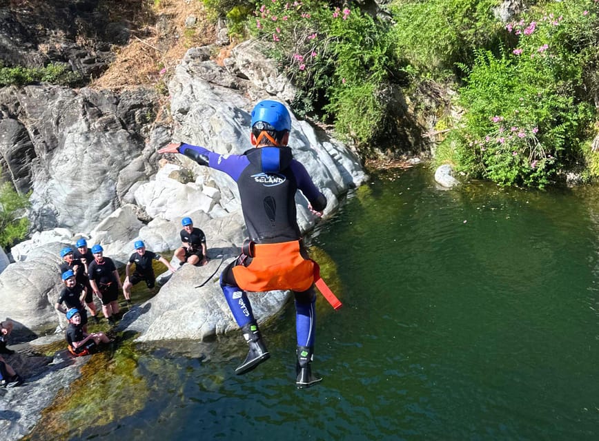 Benahavís: Guided Canyoning Adventure (Benahavís River Walk) - How difficult are the swims?