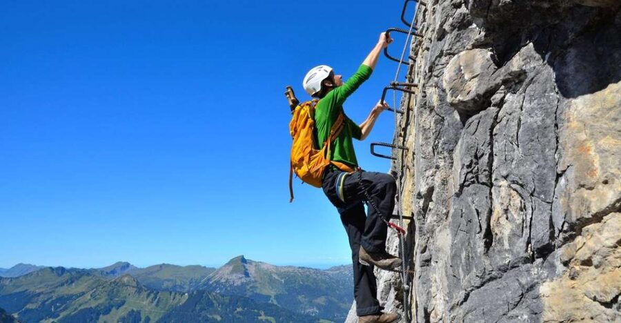 Berchtesgaden: Via Ferrata Beginner Tour of Schützensteig - Learning belaying, climbing, and resting