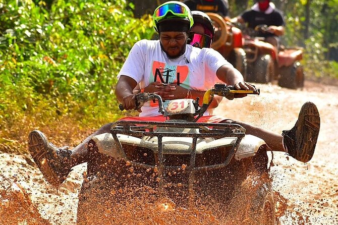 Best Adrenaline Rush in Cancun: ATV, Zip Lines, Cenote, Lunch! - Three zip lines and suspension bridges