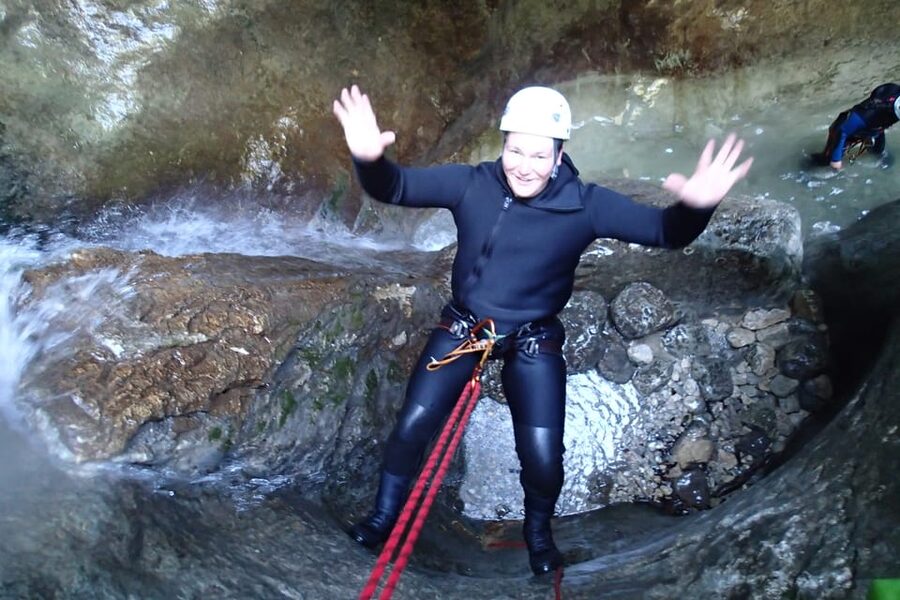 Bled: Canyoning trip with photos - How demanding is it?