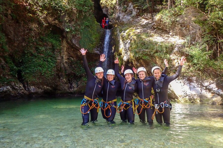 Bled: Guided Canyoning Tour with Transport - Into the Jerečica River canyon