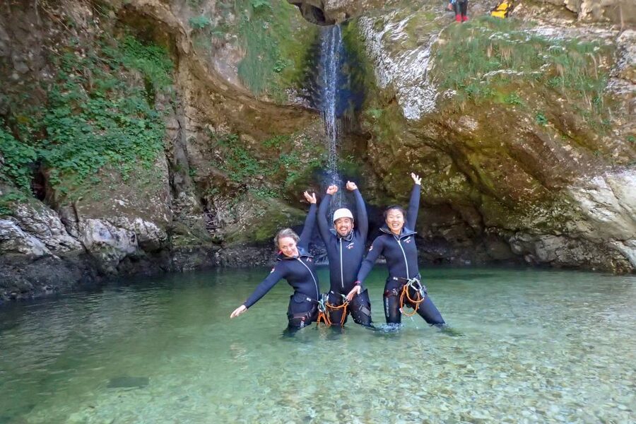 Bled: Guided Canyoning Tour with Transport - Jumps, abseils, and the question of fear