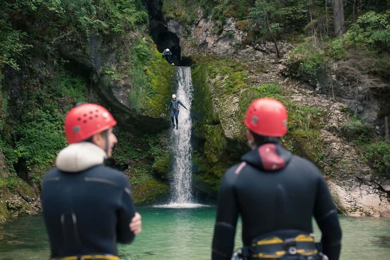 Bled: Triglav National Park Canyoning Adventure with Photos - Two hours among slides, jumps, and rock walls