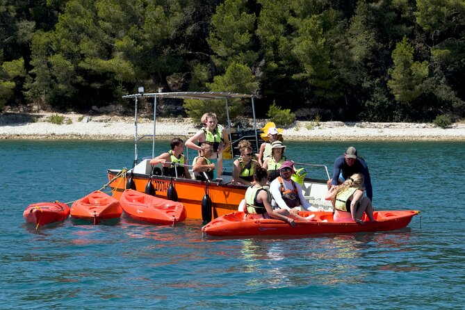 BOAT & KAYAK! Sea Adventure - Snorkeling & Cliff Jumps - What snorkeling really means here
