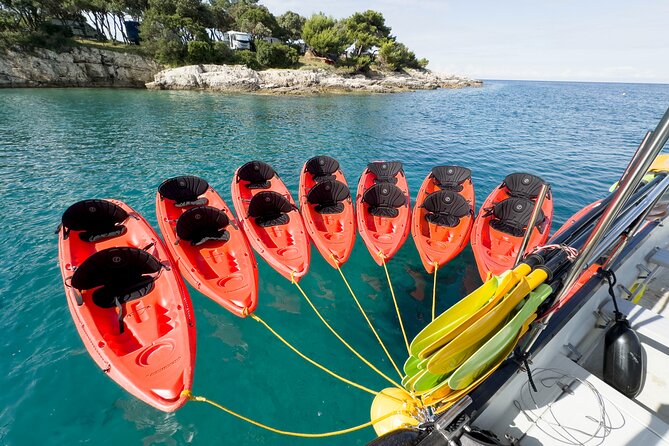 BOAT & KAYAK! Sea Adventure - Snorkeling & Cliff Jumps - Photos, drinks, and what the price covers