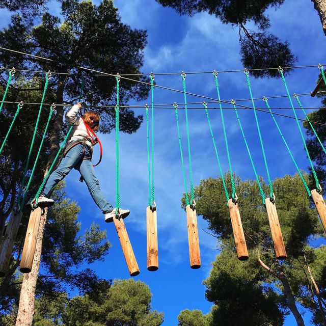 Bosc Aventura Salou: Extreme Ziplines - The training course helps you get started