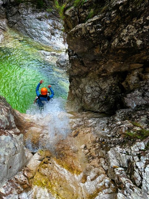 Bovec: 4-Hour Canyoning Adventure - Slides, jumps, and clear pools