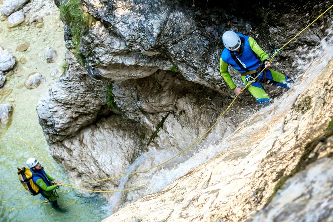 BOVEC CANYONING - Canyoning Tours For Couples - Waterfalls, jumps, slides, and rappels