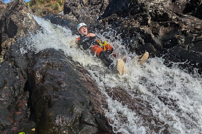 Bruce's Stone Canyoning Adventure. - Starting at Bruce’s Stone in Loch Trool