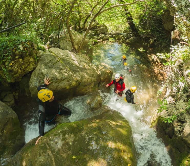 Budva Canyoning: Drenostica Canyon Adventure - Abseiling down waterfalls