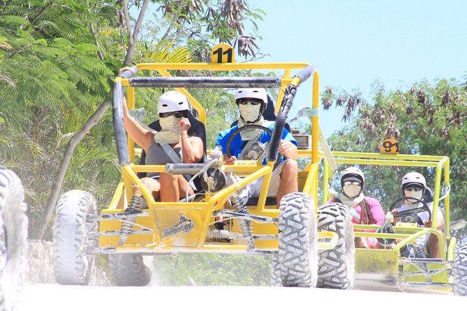 Buggy Ride, Cenote and Waterfall Pool at Bavaro Adventure Park - A six-hour outing built around mud, water, and motion
