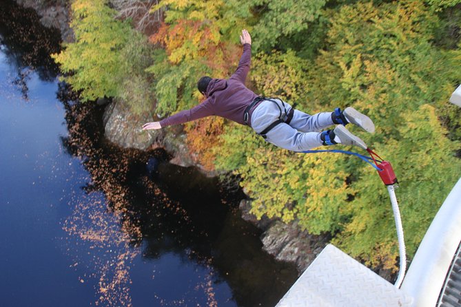 Bungee jump from 40 meters in the stunning valley of Killiecrankie, Scotland - What happens at the Killiecrankie meeting point