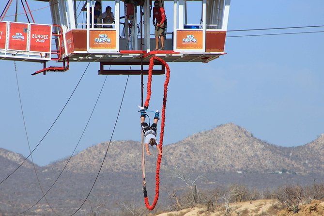 Bungee Jump in Los Cabos - The Park Extras and How Much Time They Add