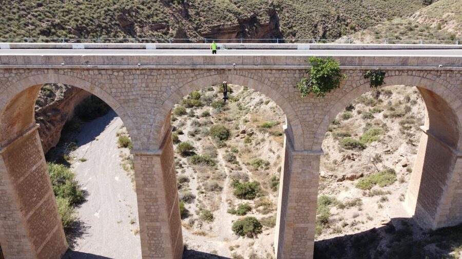Bungee Jumping Almería - The Five Eyes Bridge, Almería’s Unusual Jump Platform
