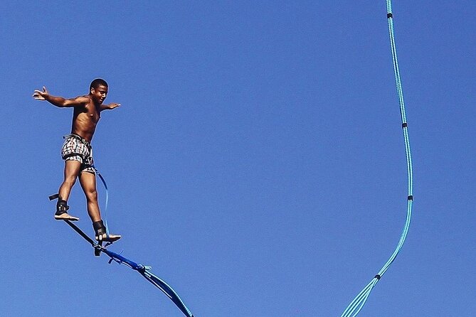 Bungee Site Zrce 55 m - The 55-meter platform above Zrce Beach