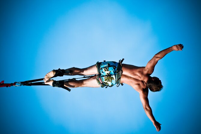 Bungee Site Zrce 55 m - Daylight views or a night-time jump