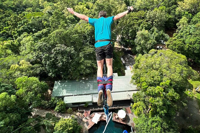 Bungy Jump Experience at Skypark Cairns by AJ Hackett - The leap, the view, and the photo package