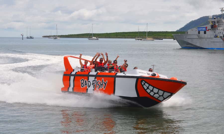 Cairns: 35-Minute Jet Boating Ride - A fast start from Cairns Marlin Marina